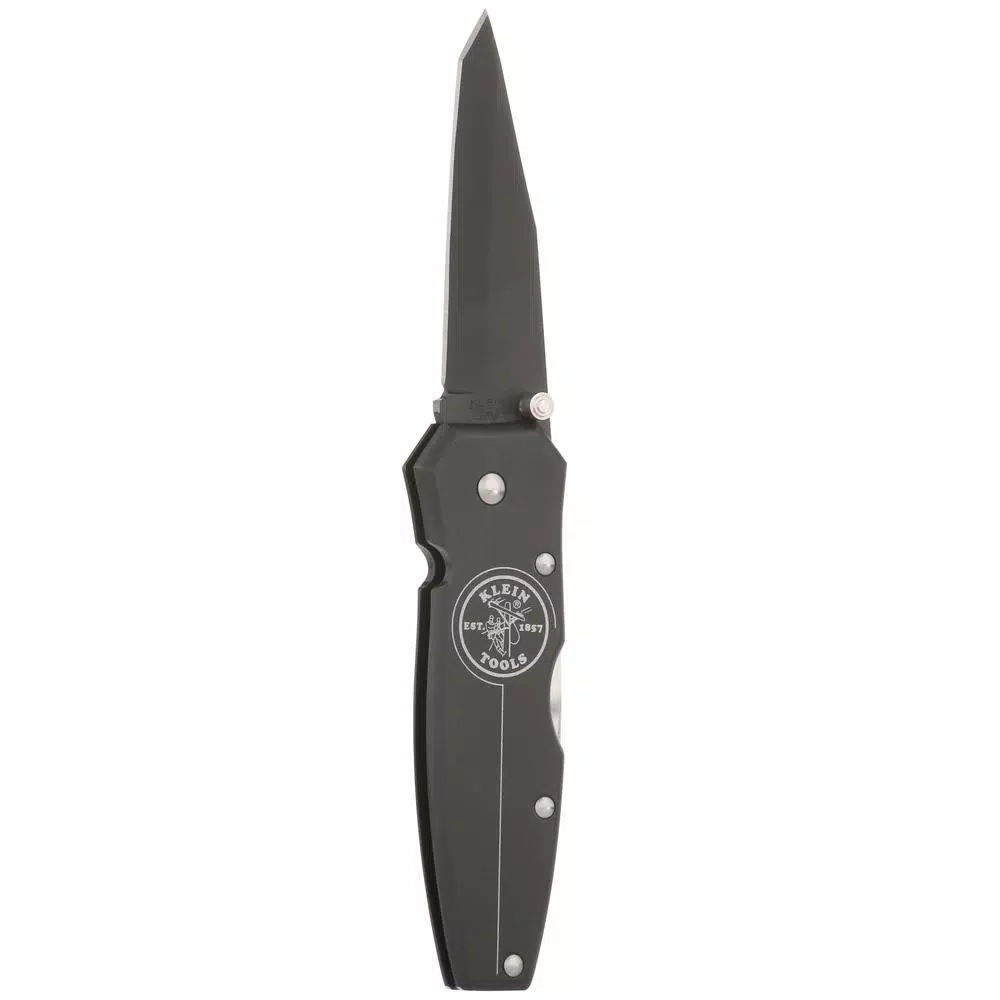 Klein Tools 2.75 in. Stainless Steel Tanto Lockback Pocket Knife