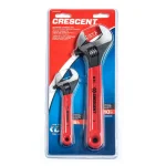 Crescent 2-Piece Adjustable Wrench Set, 6 in. and 10 in. thumbnail 3