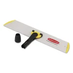 Rubbermaid Commercial Products Rubbermaid Commercial HYGEN 17 in. Aluminum Wet/Dry Mop Quick-Connect Frame, Yellow thumbnail 1