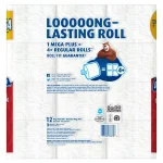 Charmin Ultra Strong Toilet Paper, 2-Ply Mega Plus Rolls, 12 Count Pack thumbnail 5