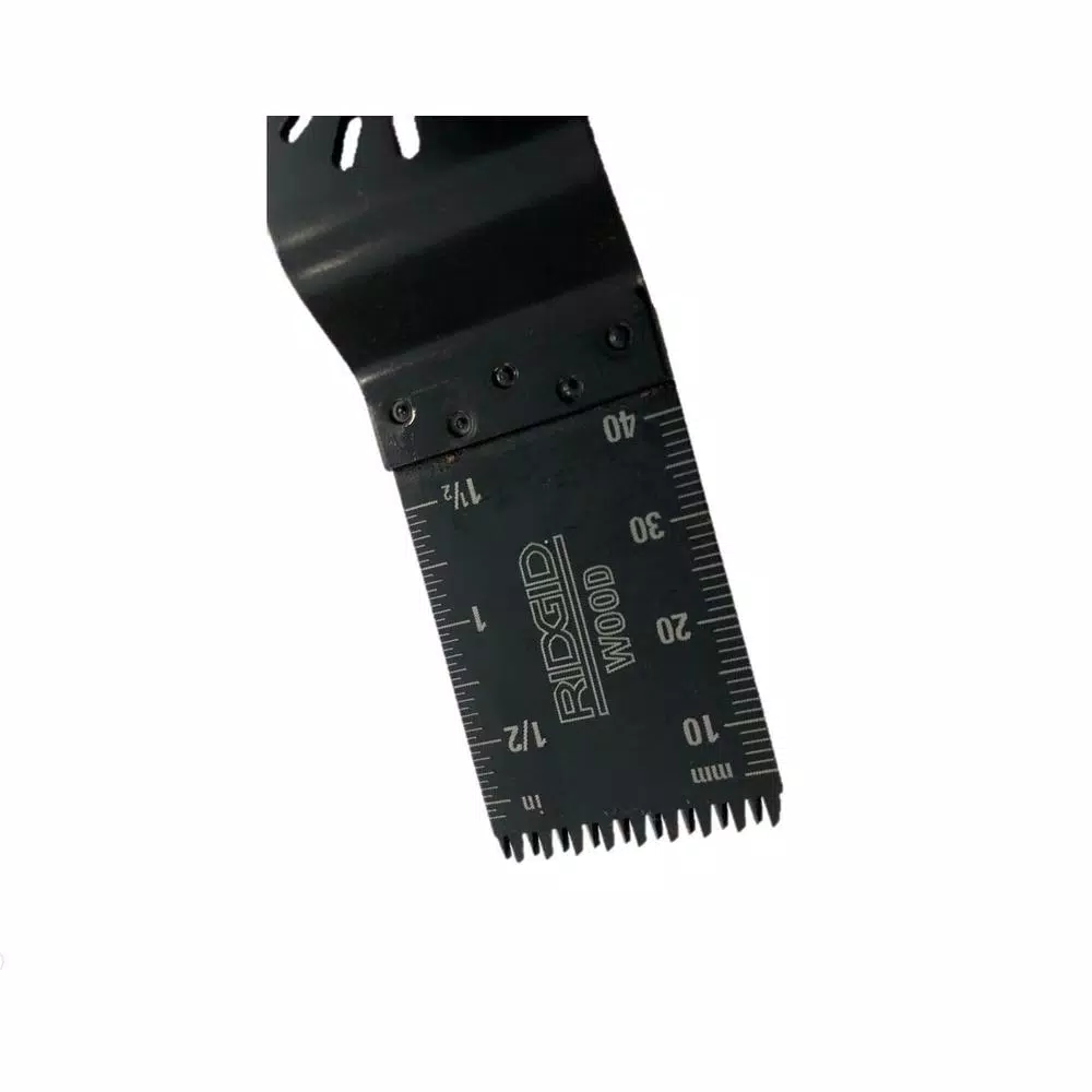 RIDGID JobMax 1-1/4 in. Japanese Tooth Oscillating Blade for Wood