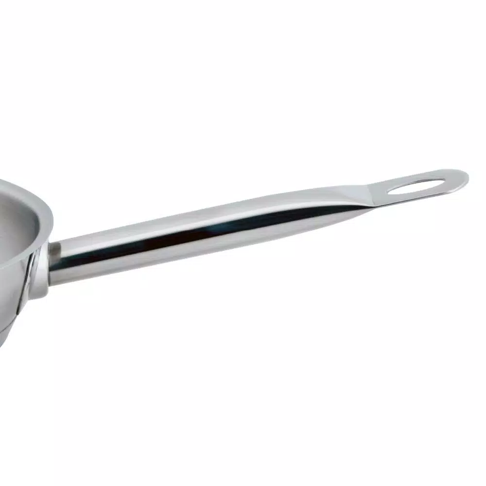 1829 Carl Schmidt Sohn PRO-X 8 in. Satin Stainless Steel Skillet with Aluminum Encapsulated Base