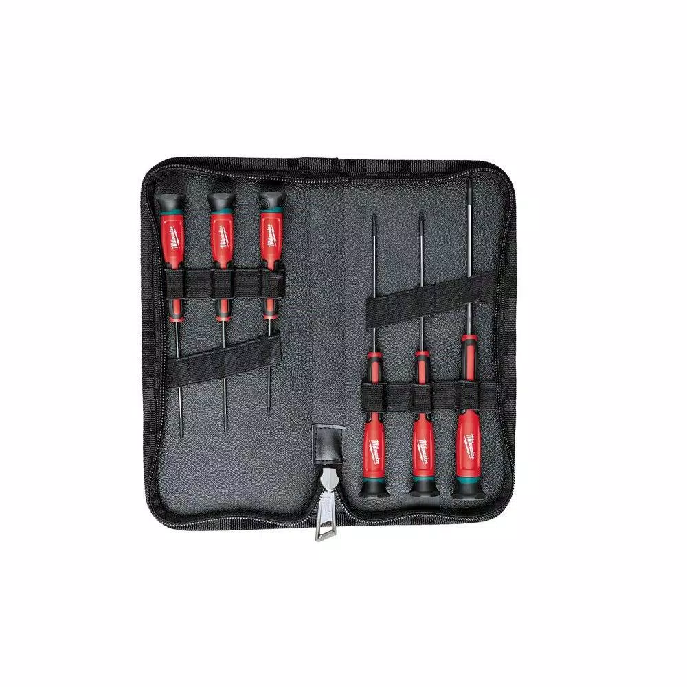 Milwaukee 6-Piece Torx Precision Screwdriver Set with All-Metal Core