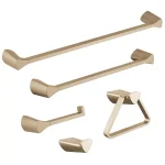 Delta Zura Toilet Paper Holder, Champagne Bronze thumbnail 3