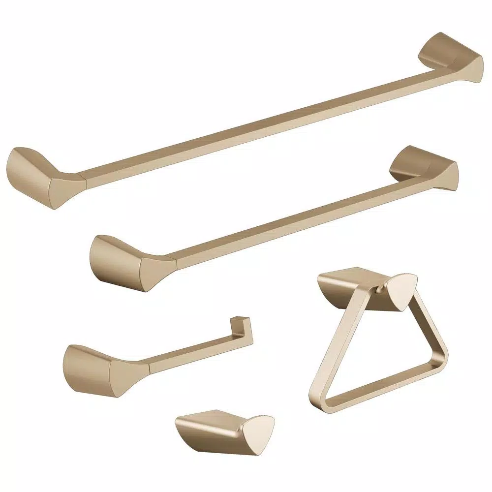 Delta Zura Toilet Paper Holder, Champagne Bronze