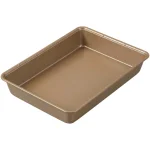Wilton 5-Piece Ceramic-Coated Non-Stick Bakeware Set, Gold thumbnail 4