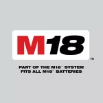 Milwaukee M18 FORCE LOGIC 10 Ton Knockout Tool Kit with Bonus Impact Driver and Step Bits thumbnail 13