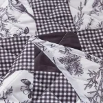Country Living Faith 48 in. Reversible Quilted Microfiber Tree Skirt - Chickadee Toile & Floral thumbnail 10