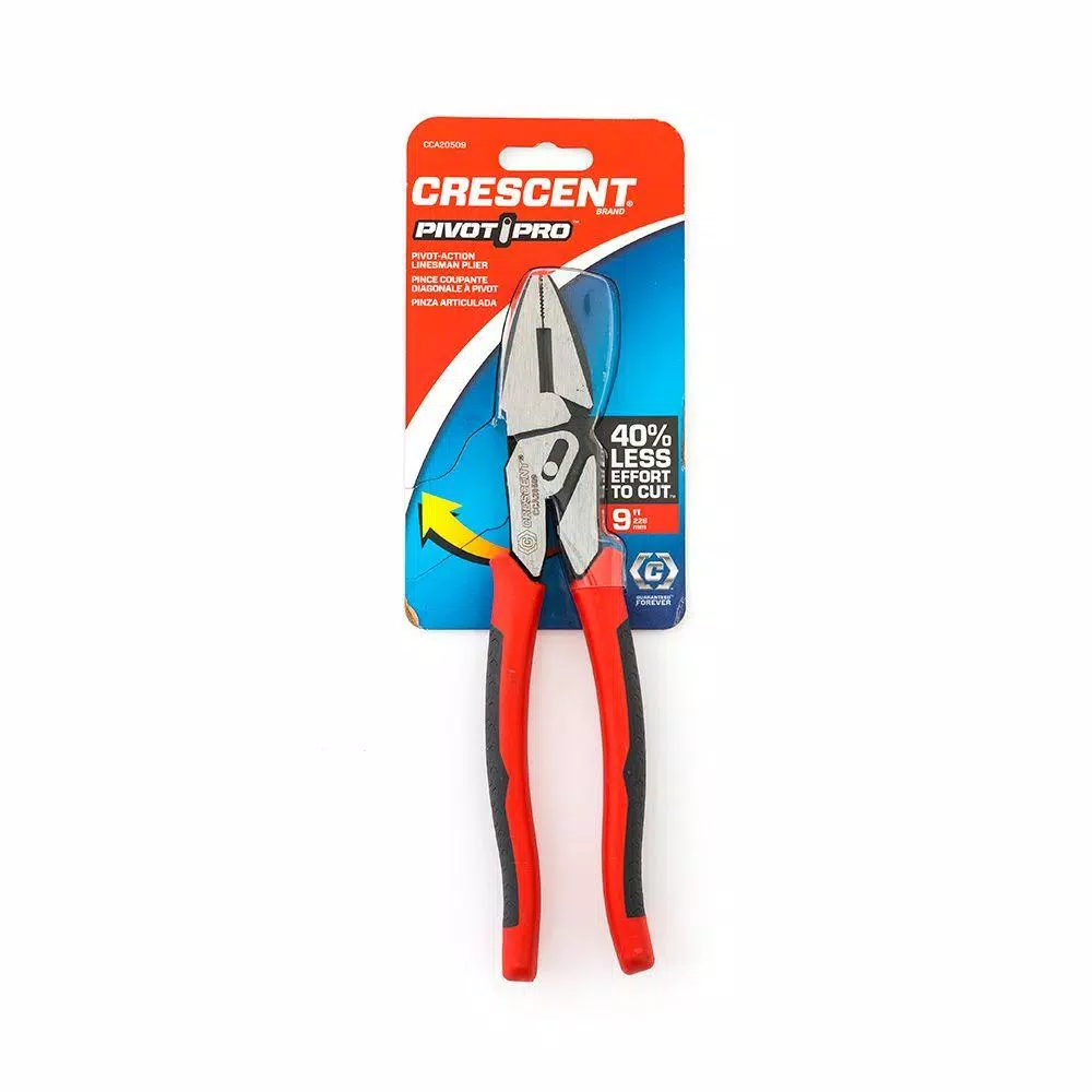 Crescent 9 in. PivotPro Linesman Pliers