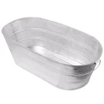 Behrens 16 Gal. Hot Dipped Galvanized Steel Oval Tub & Trough thumbnail 3