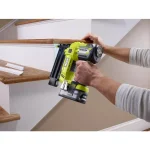 RYOBI 18V ONE+ Cordless 7-1/4 in. Compound Miter Saw and 18-Gauge AirStrike Brad Nailer Combo Kit (Tools Only) thumbnail 8