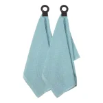 RITZ Hook and Hang Woven Cotton Kitchen Towels, Dew, Set of 2 thumbnail 1