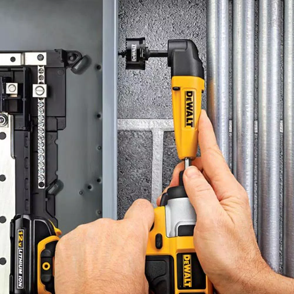 DEWALT Right Angle Drill Adapter for Tight Spaces