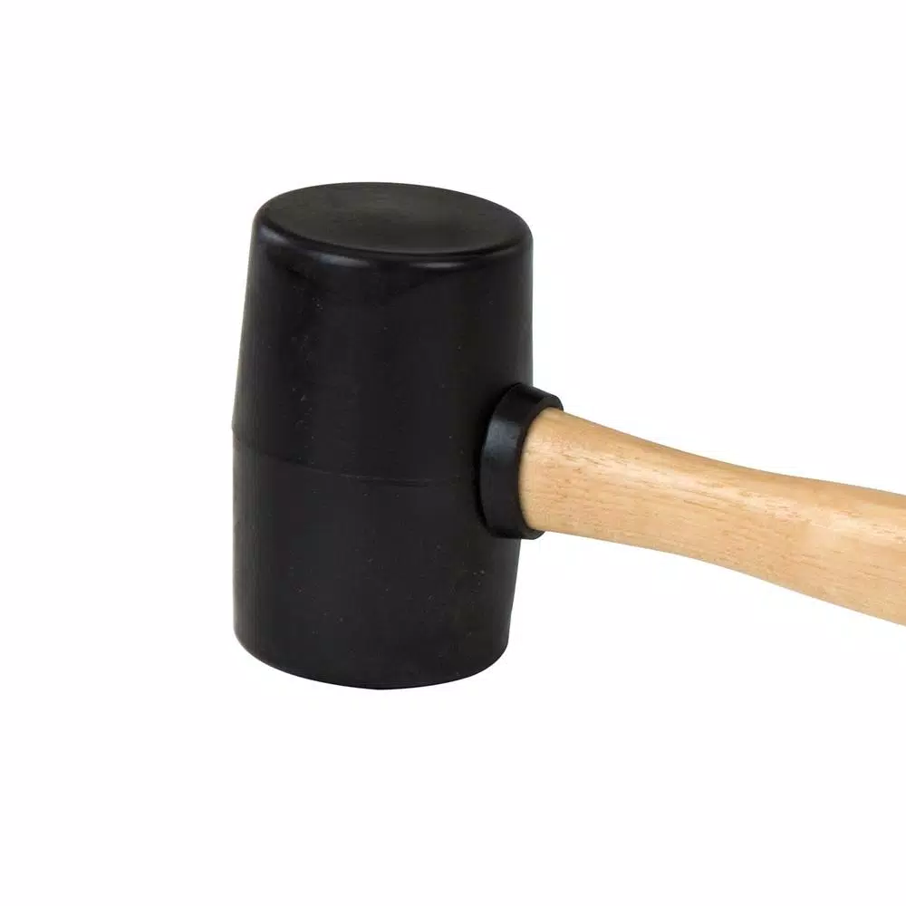 Stanley 18 oz. Rubber Mallet with Wood Handle