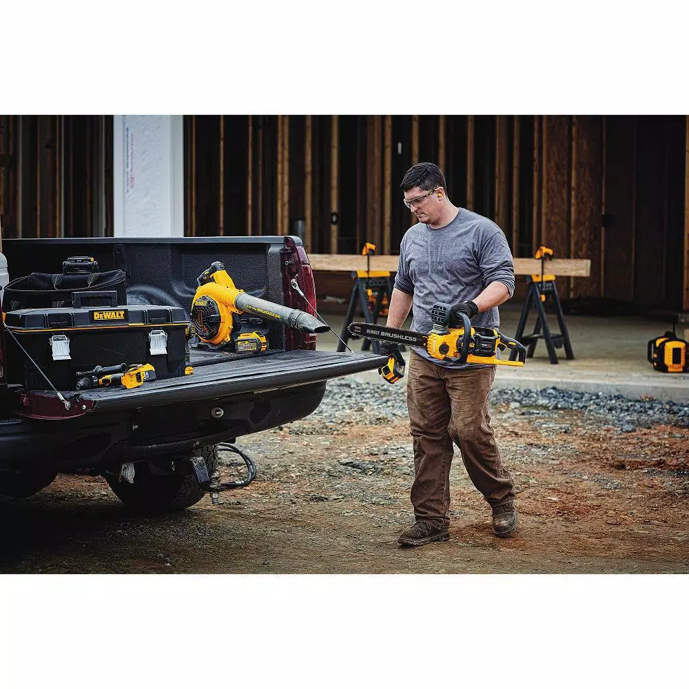 DEWALT 60V MAX Cordless FLEXVOLT Handheld Leaf Blower with (1) 3.0Ah Battery