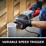 SKILSAW 13 Amp Corded Reciprocating Saw with Buzzkill Vibration Suppression Technology thumbnail 4