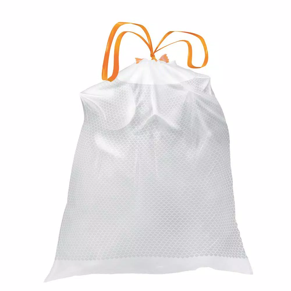 HDX FlexPro 13 Gallon Kitchen Trash Bags with Drawstring, Fresh Scent, 140 Count