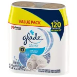 Glade Clean Linen Automatic Air Freshener Spray Refill, 6.2 oz (2-Pack) thumbnail 2