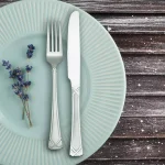 Hampton Forge Evansville Frosted 20-Piece 18/0 Stainless Steel Flatware Set, Service for 4 thumbnail 2