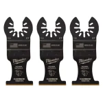 Milwaukee 1-3/8 in. Carbide Universal Fit Extreme Wood/Metal Oscillating Multi-Tool Blade (3-Pack) thumbnail 7