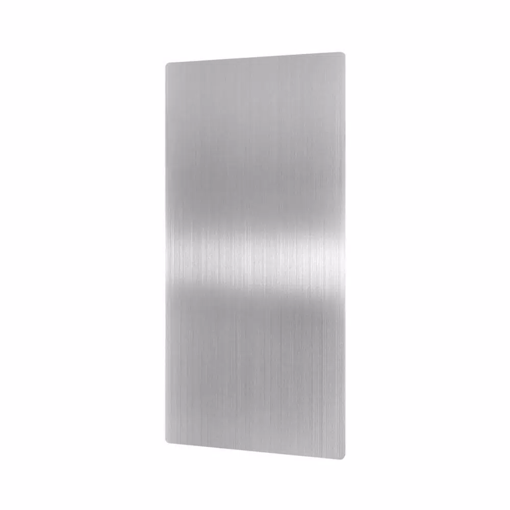 Alpine Industries 304 Brushed Stainless Steel Wall Guard for Electric Hand Dryers, 32 x 16 in.
