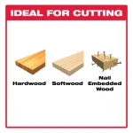 Diablo 1-1/4 in. Universal Fit Bi-Metal Oscillating Blade for Nail-Embedded Wood thumbnail 2