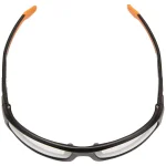 Klein Tools Professional Safety Glasses, Clear Polycarbonate Lens, Black/Orange Frame thumbnail 7