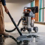 RIDGID 16 Gal. 6.5 Peak HP Stainless Steel Wet/Dry Shop Vac with 10 ft. Pro Hose and Locking Accessories thumbnail 13