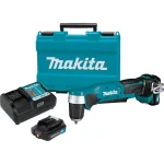 Makita 12V MAX CXT Lithium-Ion Cordless 3/8 in. Right Angle Drill Kit (2.0 Ah) thumbnail 1