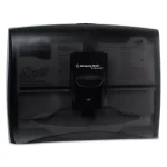 Kimberly-Clark PROFESSIONAL In-Sight Plastic Toilet Seat Cover Dispenser, Smoke Gray, 17.5 x 13.25 in. thumbnail 1