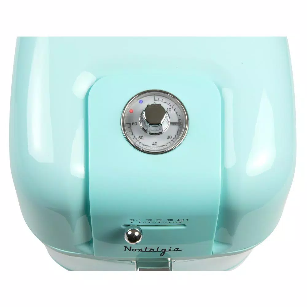 Nostalgia Classic Retro 7 Qt. Air Fryer, Aqua Blue