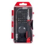 Stalwart 30-Piece Precision Screwdriver Set with Flexible Shaft and Magnifying Glass thumbnail 2