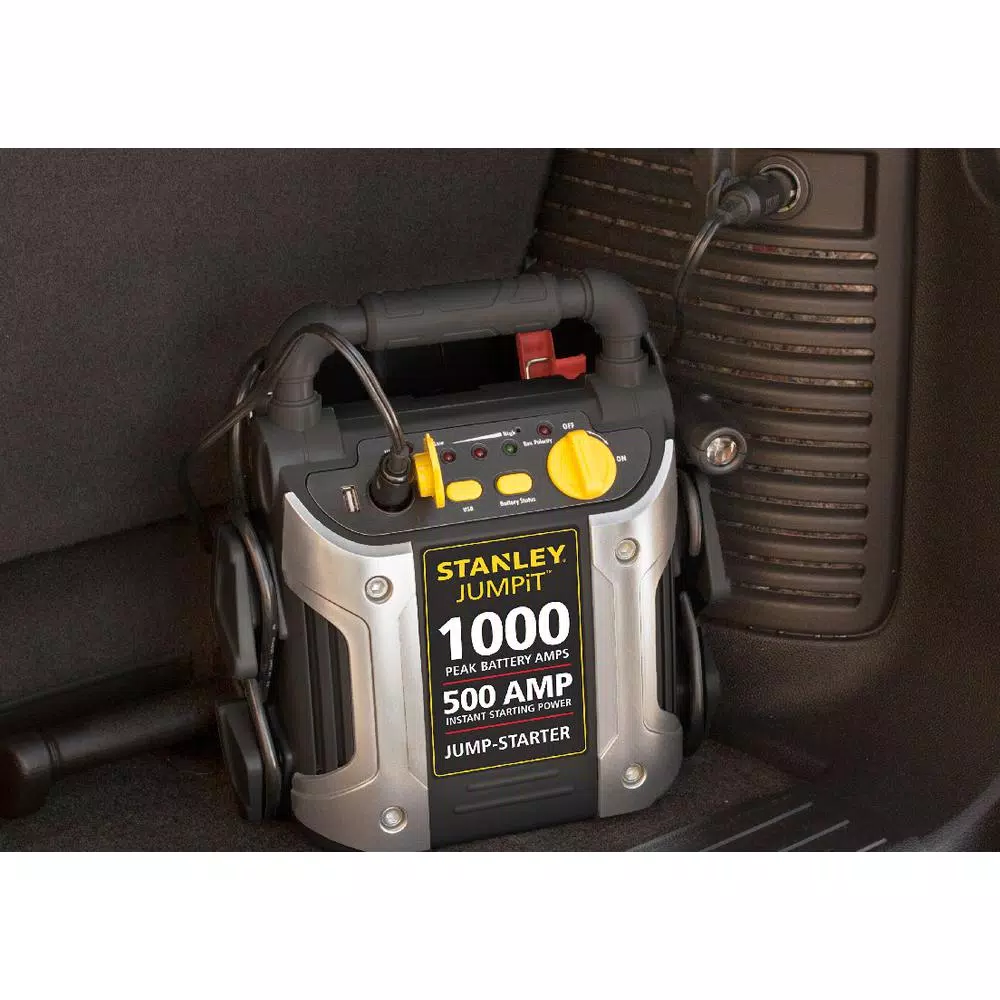 STANLEY JUMPiT J509 1000 Peak Amp Car Jump Starter & Portable Power Station