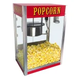 Paragon Theater Pop 8 oz. Red Stainless Steel Countertop Popcorn Machine thumbnail 3