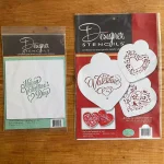 Designer Stencils Be My Valentine Heart Cookie Stencil Bundle - 4 Pattern Set thumbnail 2