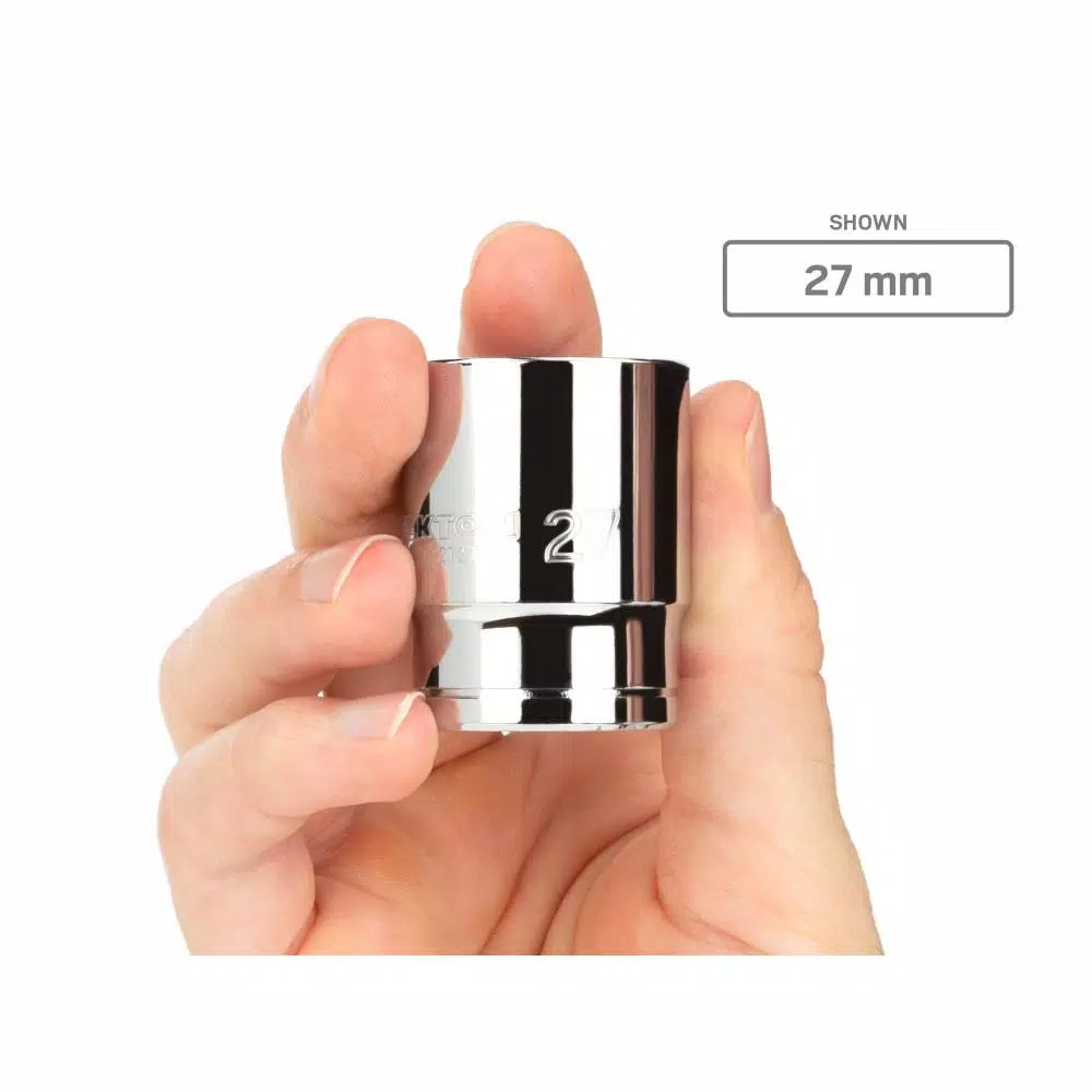TEKTON 1/2 in. Drive 36 mm 6-Point Metric Socket