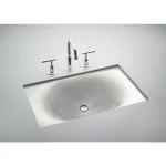 KOHLER Purist 8 in. Widespread Bathroom Faucet, Polished Chrome, Low Gooseneck Spout thumbnail 5