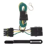 CURT Custom Vehicle-to-Trailer Wiring Harness, 4-Way Flat T-Connector for GMC C/K 1500 2500 3500 thumbnail 1