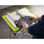 RYOBI 7 in. 0.75 HP Corded Tabletop Wet Tile Saw thumbnail 2