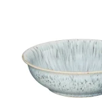 Denby Halo Stoneware 26 fl. oz. Curved Shallow Serving Bowl, Black thumbnail 2