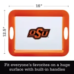 Unbranded Oklahoma State University Serve 'n Score Party Platter, 16 x 12.5-Inch Melamine Serving Tray thumbnail 3