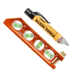 Klein Tools 2-Piece Conduit Level and Non-Contact Voltage Tester Set with Laser Pointer thumbnail 1