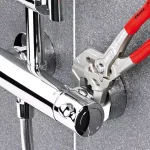 KNIPEX 16 in. Heavy Duty XL Pliers Wrench, Forged Steel, 3-3/8 in. Jaw Capacity thumbnail 6