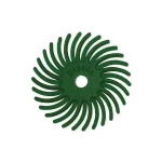 Dedeco Sunburst Radial Discs 120-Grit Medium Arbor 1/8 in. Shank 1 in. Diameter (12-Pack) thumbnail 1