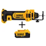 DEWALT 20V MAX Cordless Drywall Cut-Out Tool with 4.0 Ah Battery thumbnail 1
