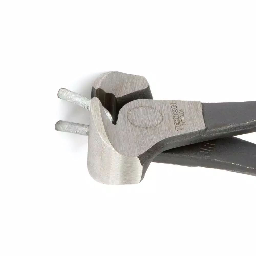 TEKTON 8 in. End Cutting Pliers with Induction Hardened Blades