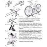 Swagman Upright Roof Rack Single Bike Carrier for Square, Round, and Oval Bars thumbnail 4