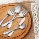 Hampton Forge Lincoln 46-Piece 18/0 Stainless Steel Flatware Set, Service for 8 thumbnail 6