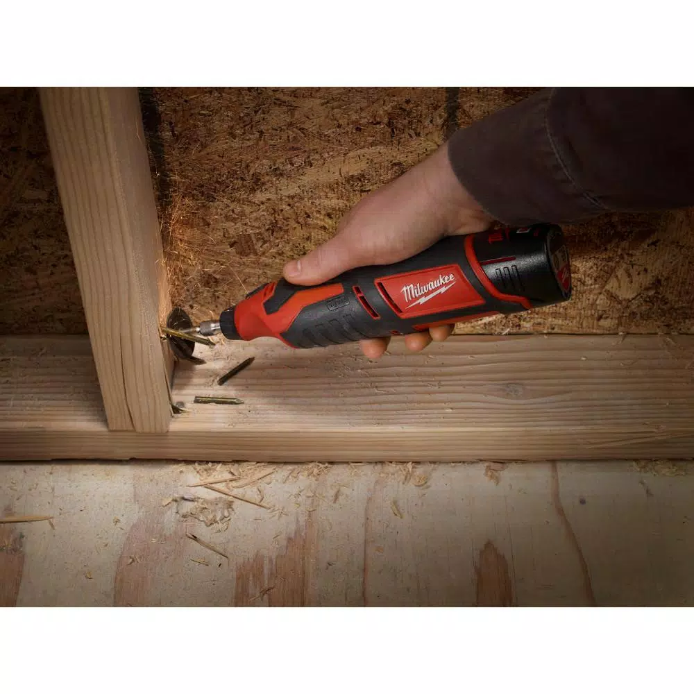 Milwaukee M12 12V Lithium-Ion Cordless Rotary Tool (Tool-Only)