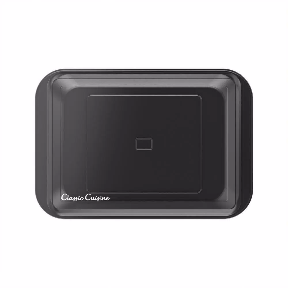 Trademark Classic Cuisine 9x13 Nonstick Cake Pan and Lid Set, Carbon Steel Rectangle Baking Pan